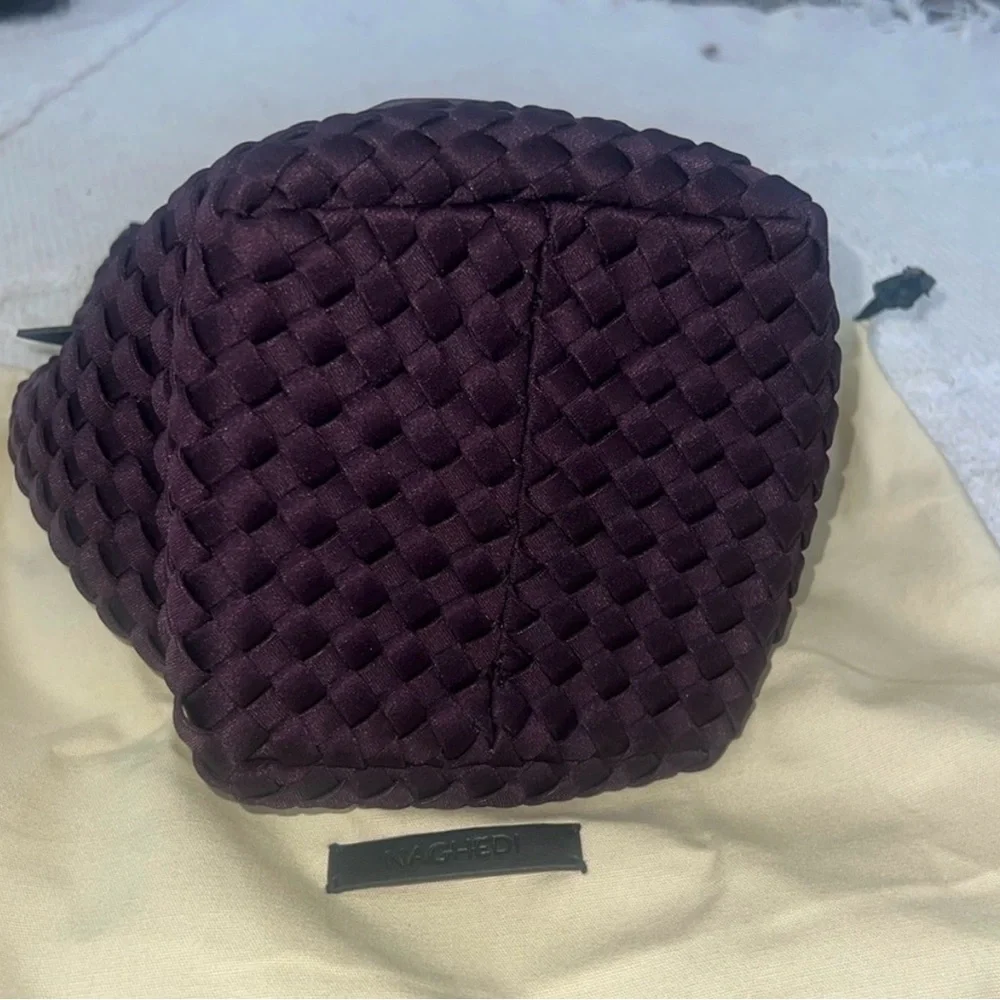 Naghedi Deep Purple Woven Tote - Picture 6 of 7